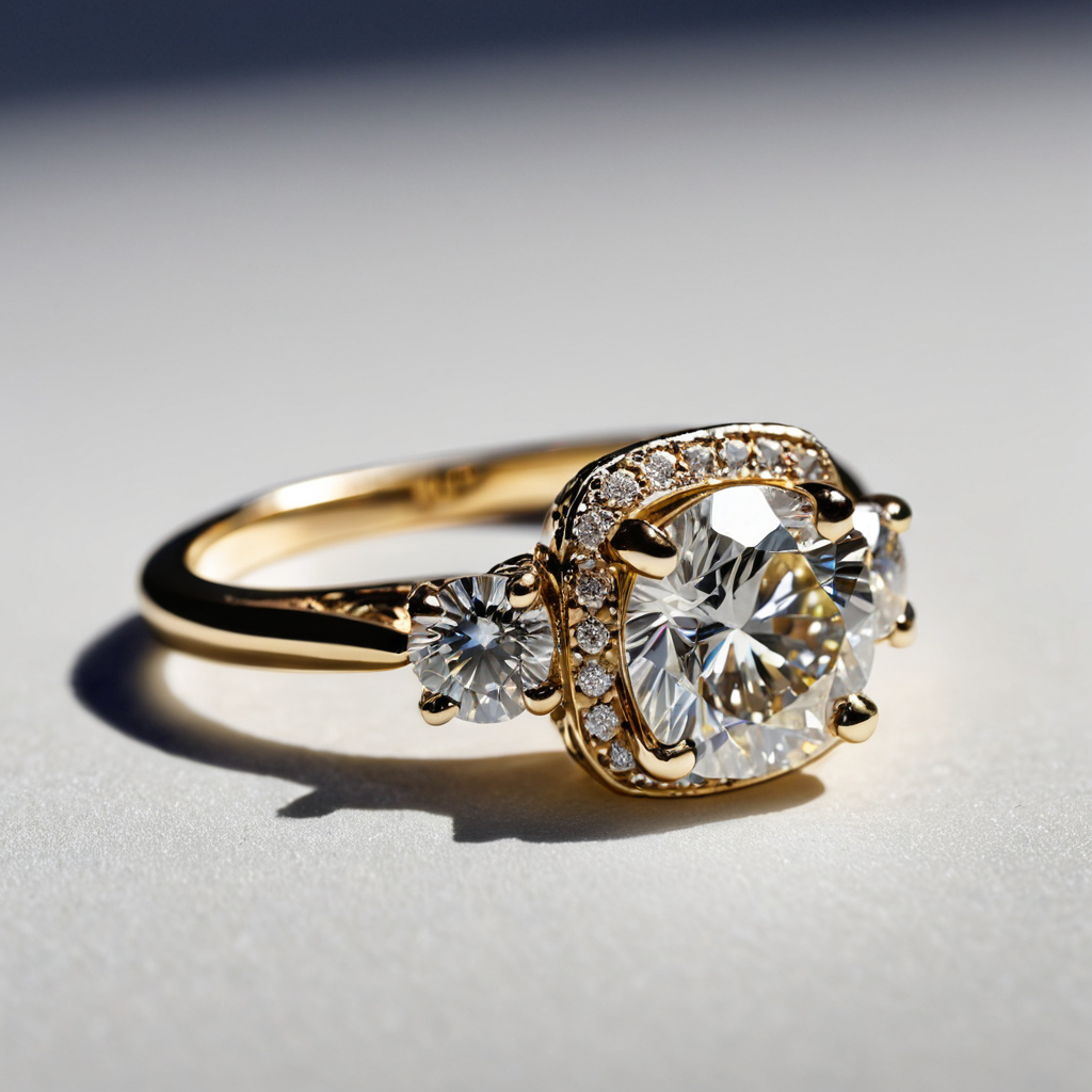Fine jewellery visual for A diamond simulant is a material that imitates the appearance of diamond but is not diamond